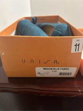 Unisa Medium Blue women’s fabric shoes